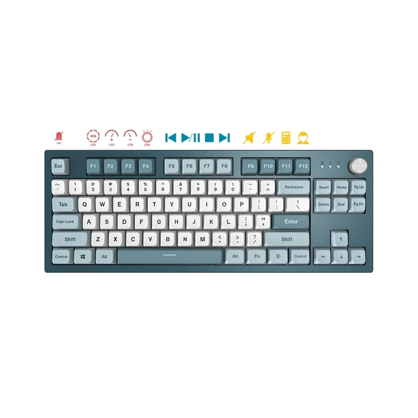 Купить Клавиатура Montech MKey TKL Freedom Red (MK87FR) - фото 14