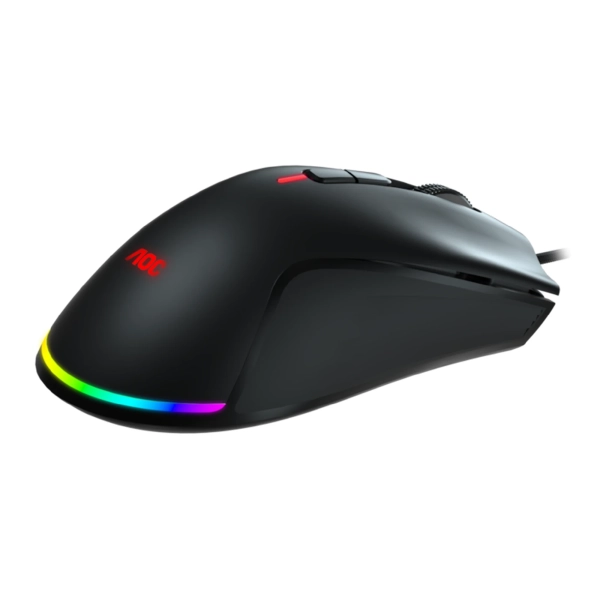 Купить Мышь AOC GM530 RGB PMW3389 Kailh switch USB Black (GM530B) - фото 4