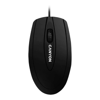 Купити Мишка Canyon CM-1 USB Black (CNE-CMS1) - фото 1