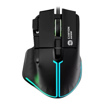 Купить Мышь Canyon Fortnax GM-636 RGB USB Black (CND-SGM636B) - фото 1