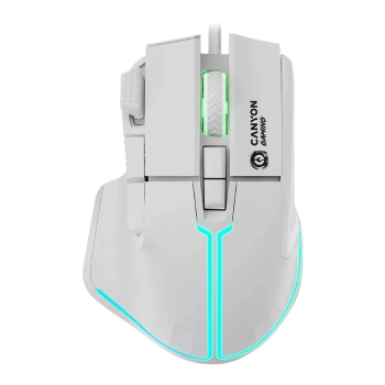 Купить Мышь Canyon Fortnax GM-636 RGB USB White (CND-SGM636W) - фото 1