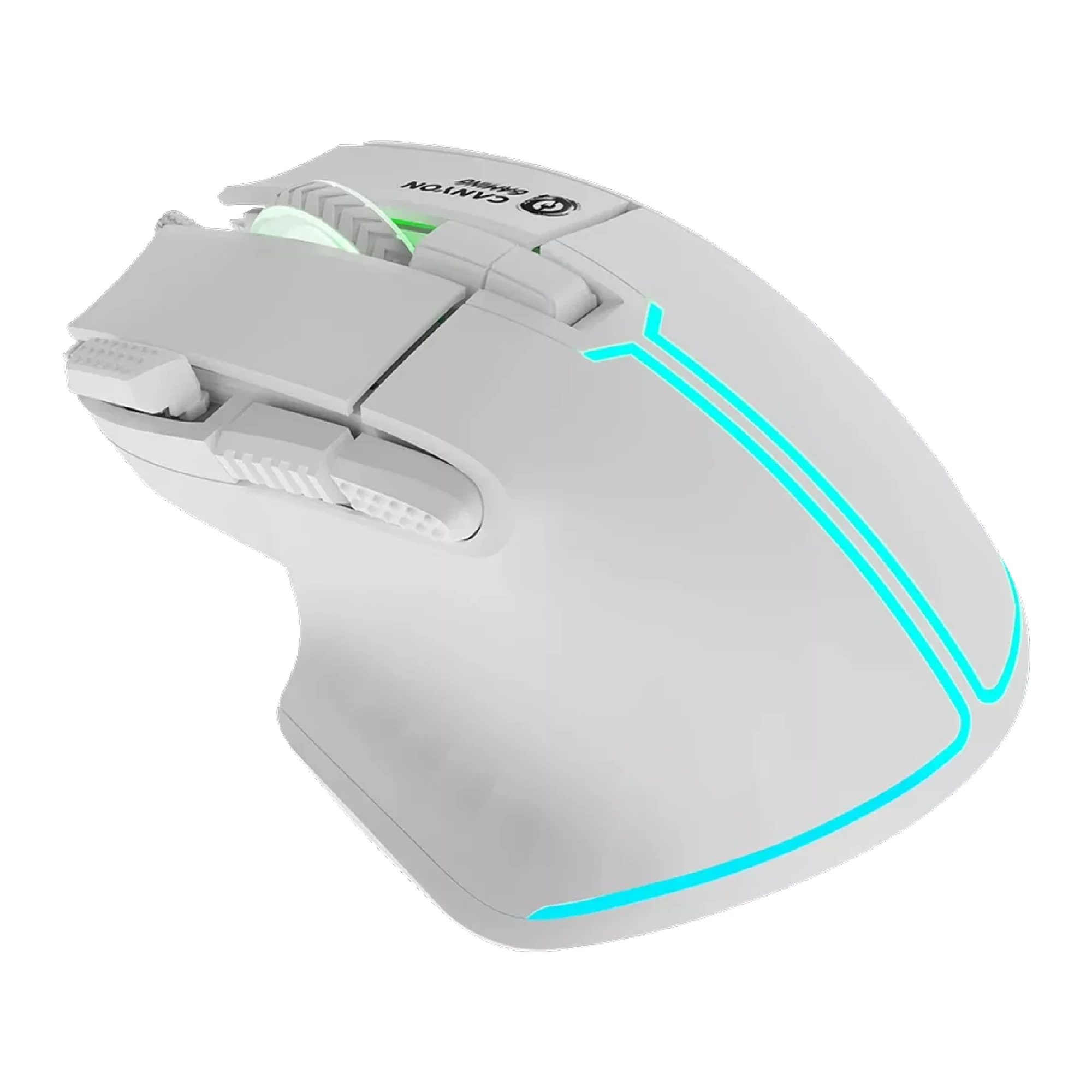 Купити Мишка Canyon Fortnax GM-636 RGB USB White (CND-SGM636W) - фото 2