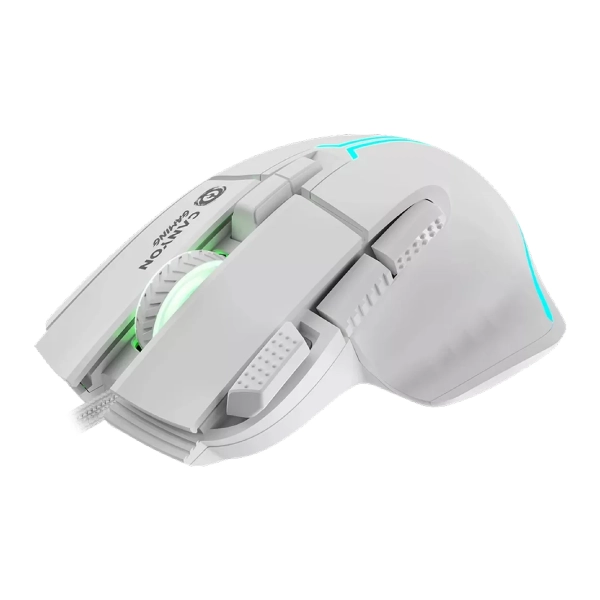 Купити Мишка Canyon Fortnax GM-636 RGB USB White (CND-SGM636W) - фото 3