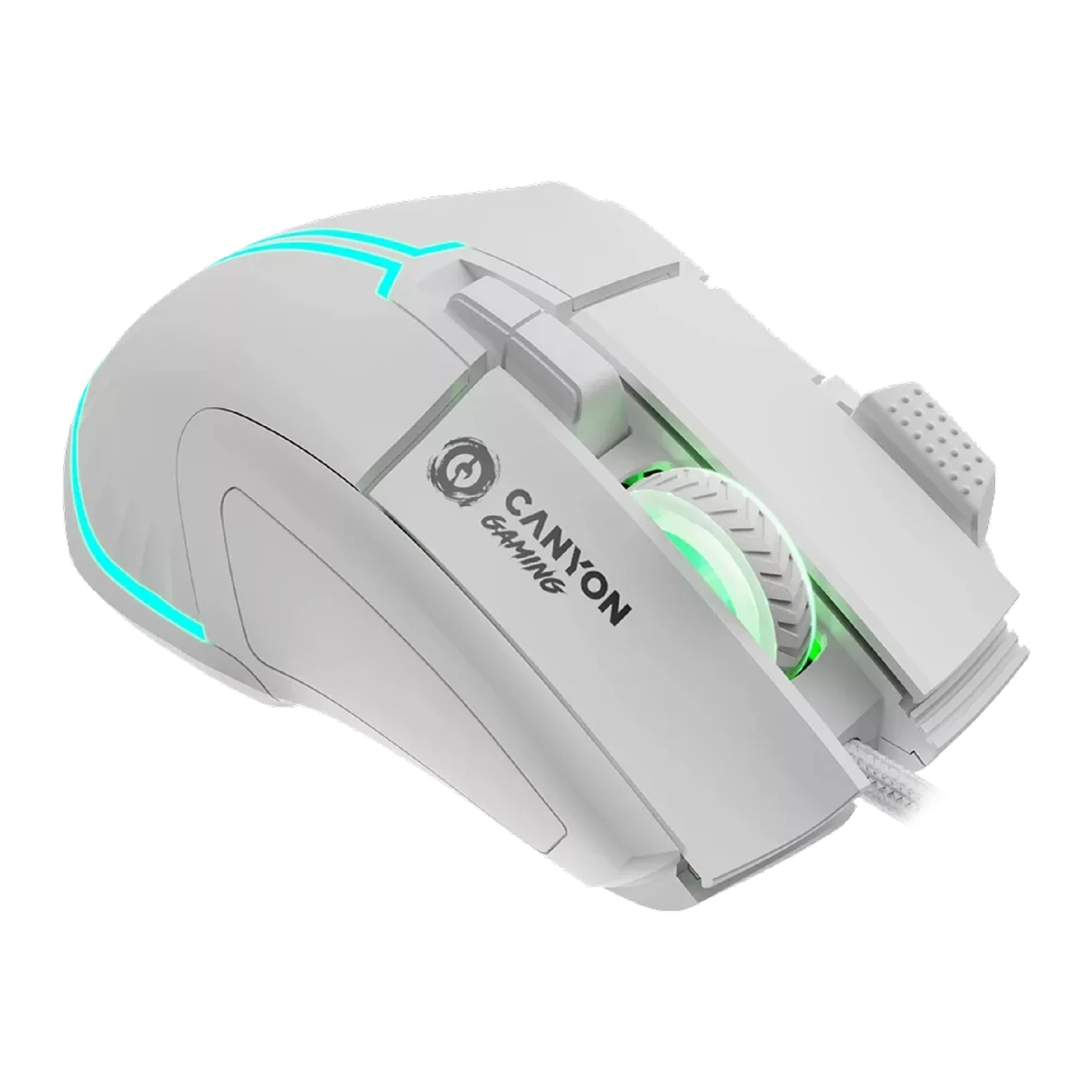 Купити Мишка Canyon Fortnax GM-636 RGB USB White (CND-SGM636W) - фото 4