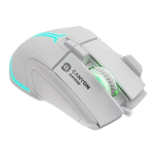 Купити Мишка Canyon Fortnax GM-636 RGB USB White (CND-SGM636W) - фото 4