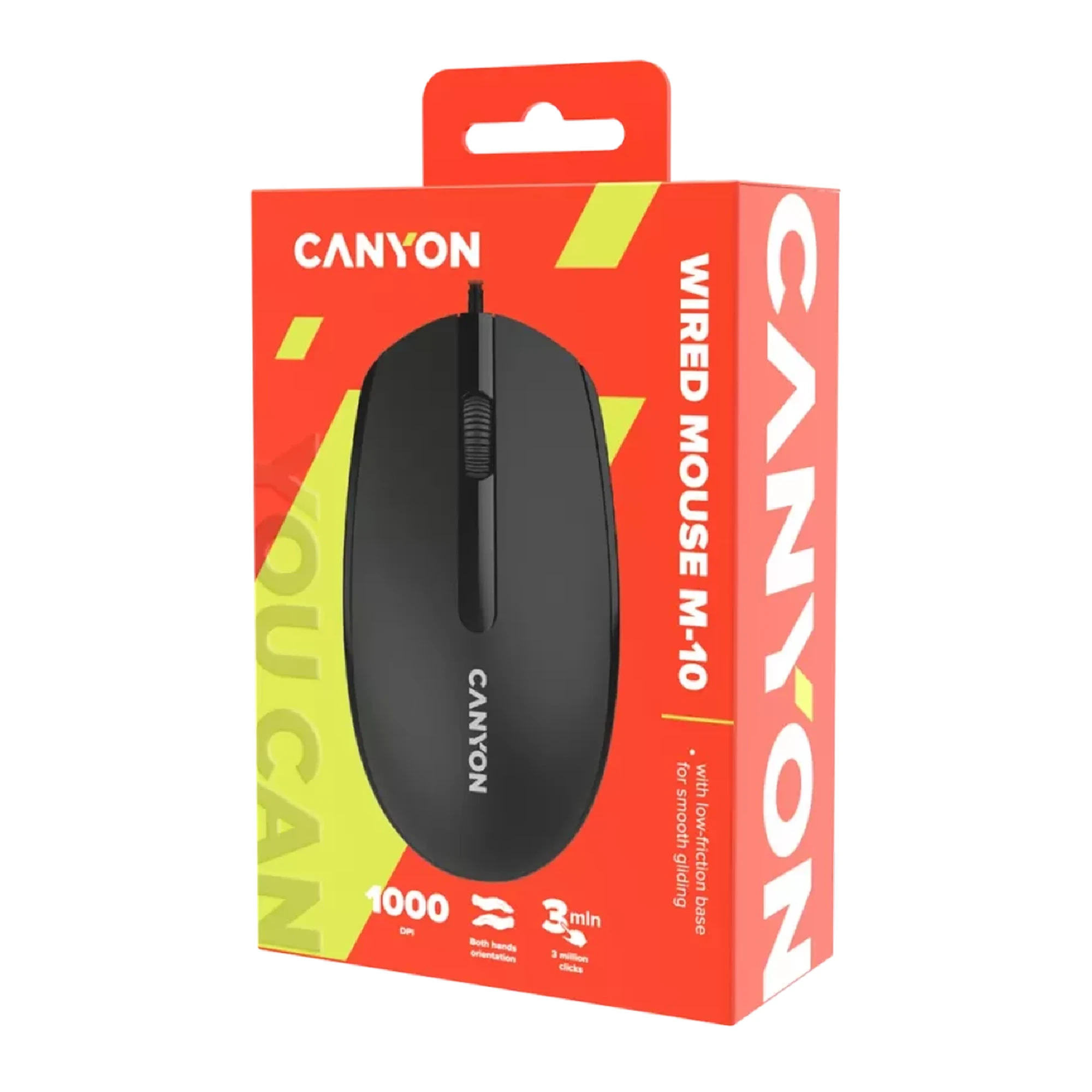 Купить Мышь Canyon M-10 USB Black (CNE-CMS10B) - фото 4