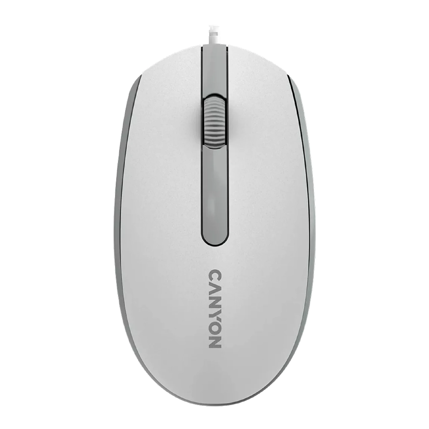 Купить Мышь Canyon M-10 USB White Grey (CNE-CMS10WG) - фото 1