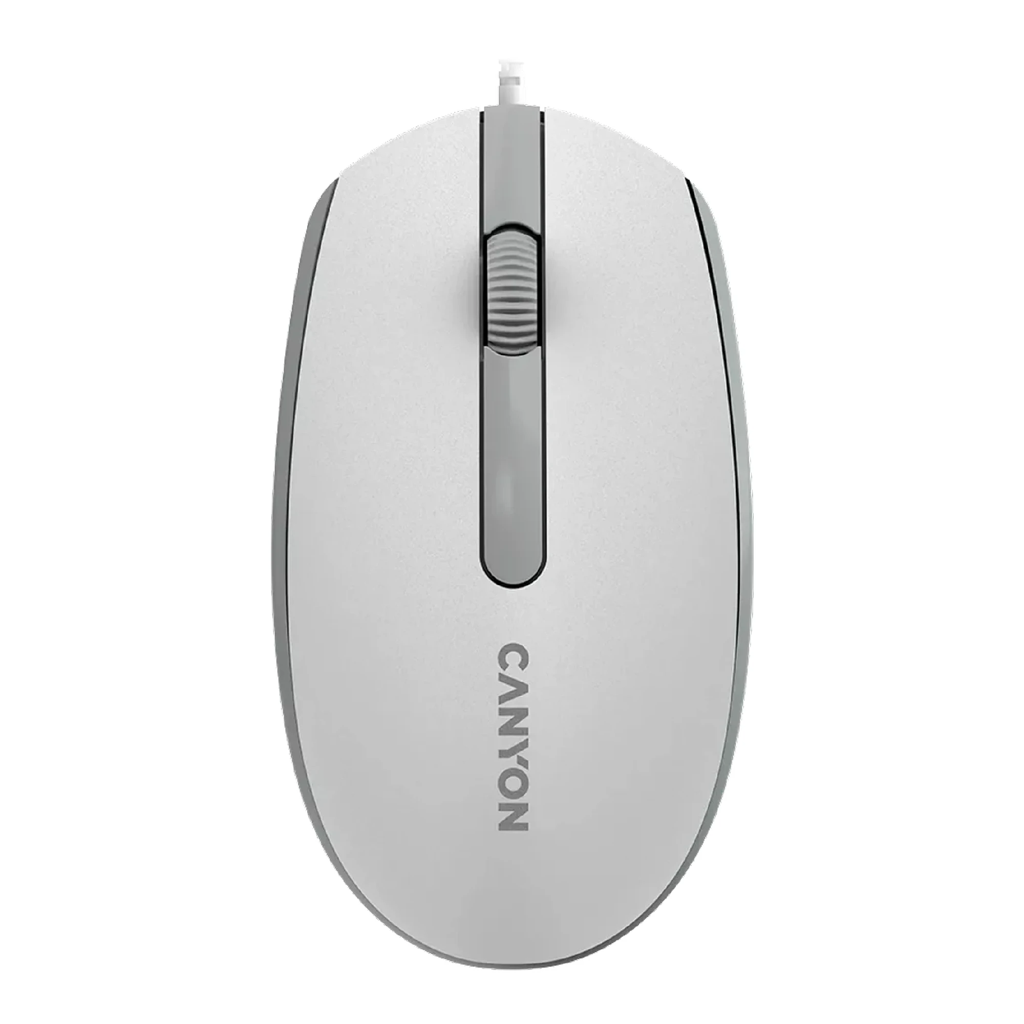 Купить Мышь Canyon M-10 USB White Grey (CNE-CMS10WG) - фото 1