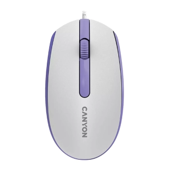 Купить Мышь Canyon M-10 USB White Lavender (CNE-CMS10WL) - фото 1
