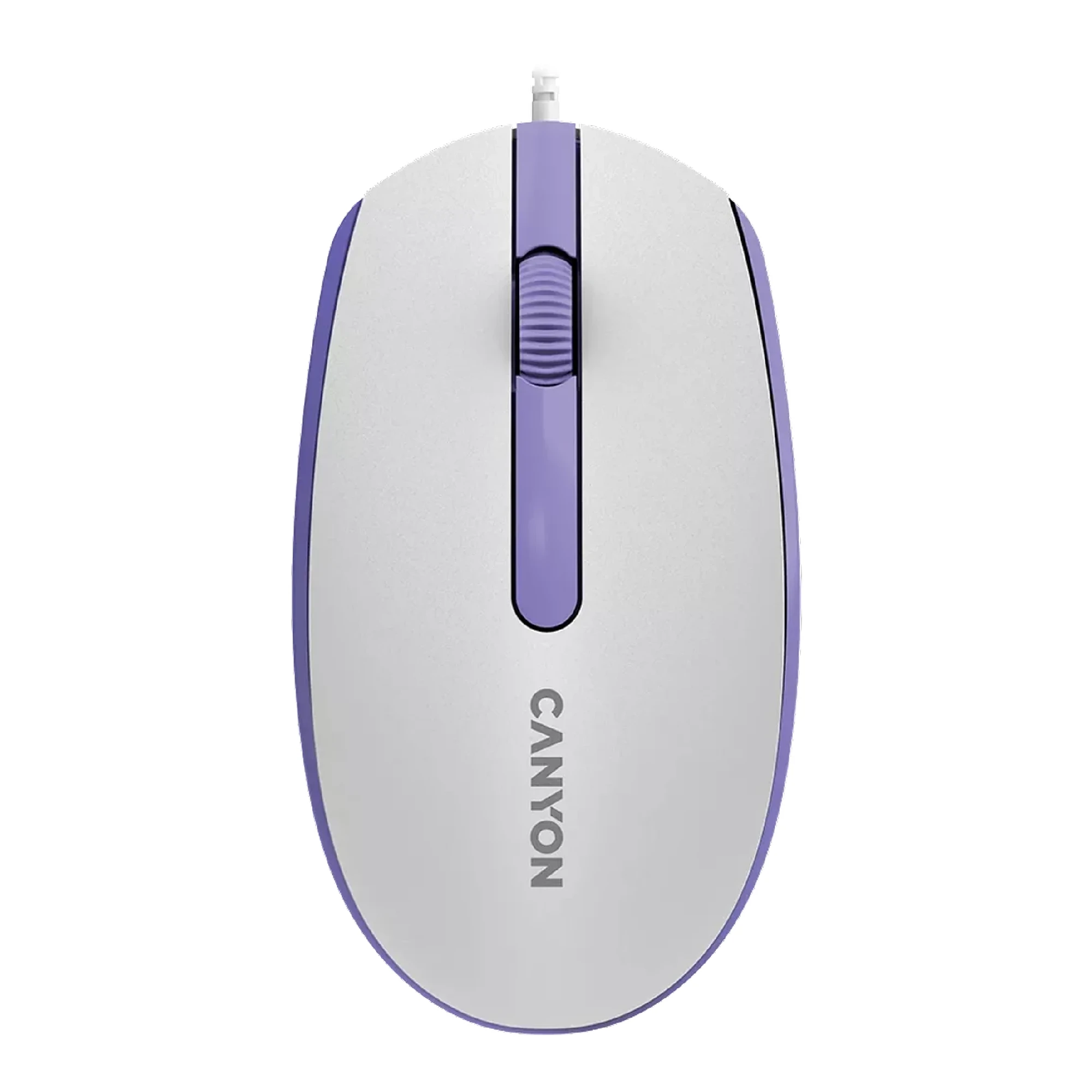 Купити Мишка Canyon M-10 USB White Lavender (CNE-CMS10WL) - фото 1