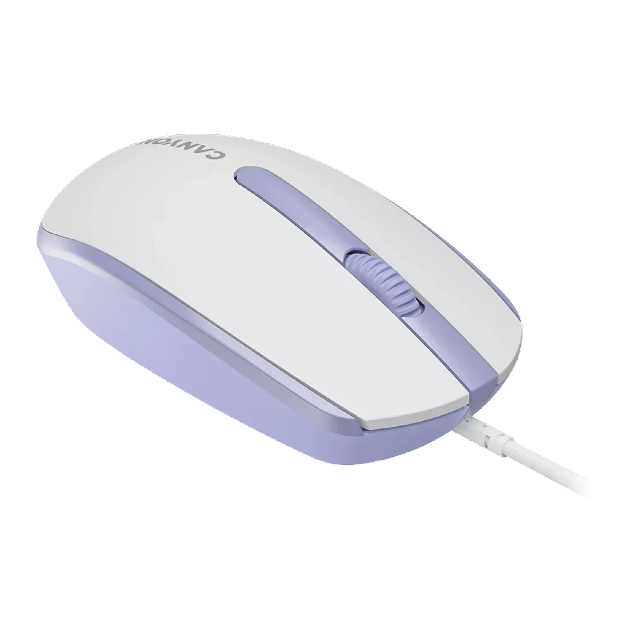 Купити Мишка Canyon M-10 USB White Lavender (CNE-CMS10WL) - фото 2