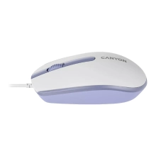 Купити Мишка Canyon M-10 USB White Lavender (CNE-CMS10WL) - фото 4