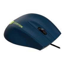 Купить Мышь Canyon M-11 USB Blue/Yellow (CNE-CMS11BY) - фото 3