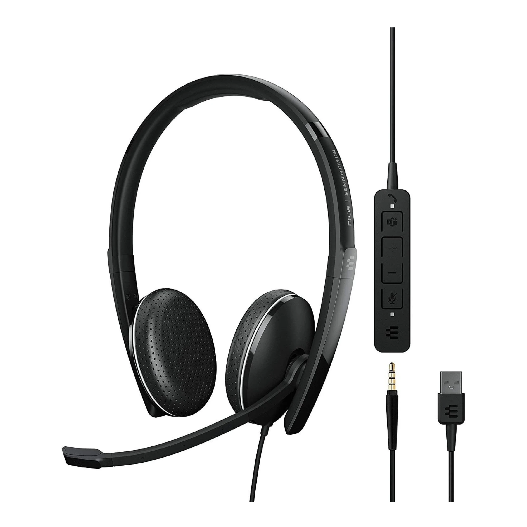 Купить Наушники Epos Adapt 165T II USB Black (1000902) - фото 1