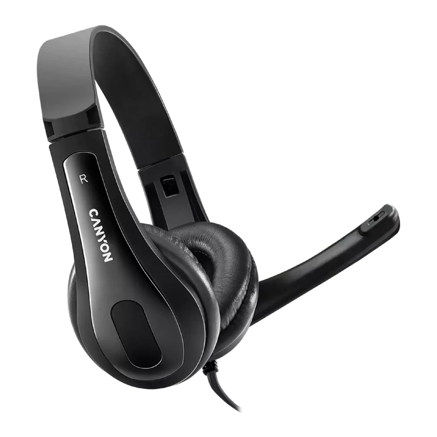 Купити Навушники Canyon CHSU-1 USB Black (CNS-CHSU1B) - фото 1