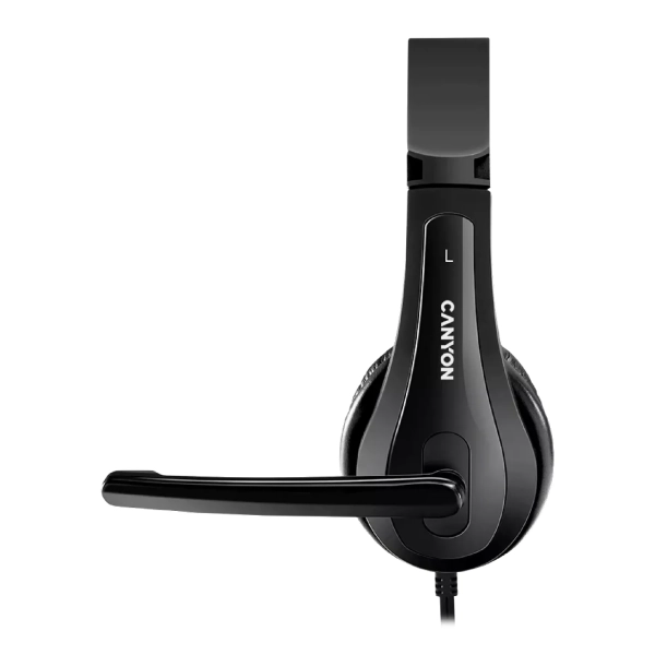 Купити Навушники Canyon CHSU-1 USB Black (CNS-CHSU1B) - фото 3