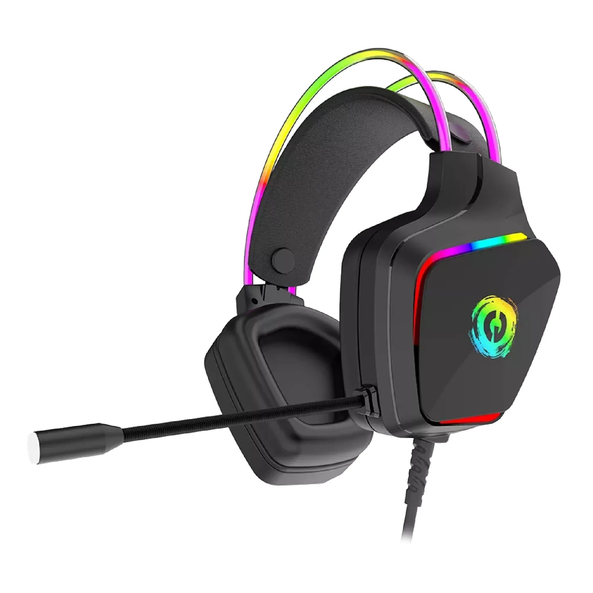 Купити Навушники Canyon GH-9A Darkless Gaming 3.5 мм RGB Black (CND-SGHS9A) - фото 2