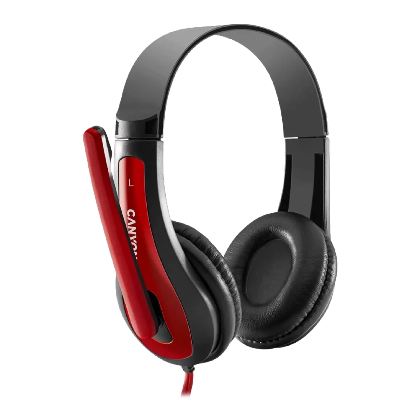 Купить Наушники Canyon HSC-1 Black-Red (CNS-CHSC1BR) - фото 1