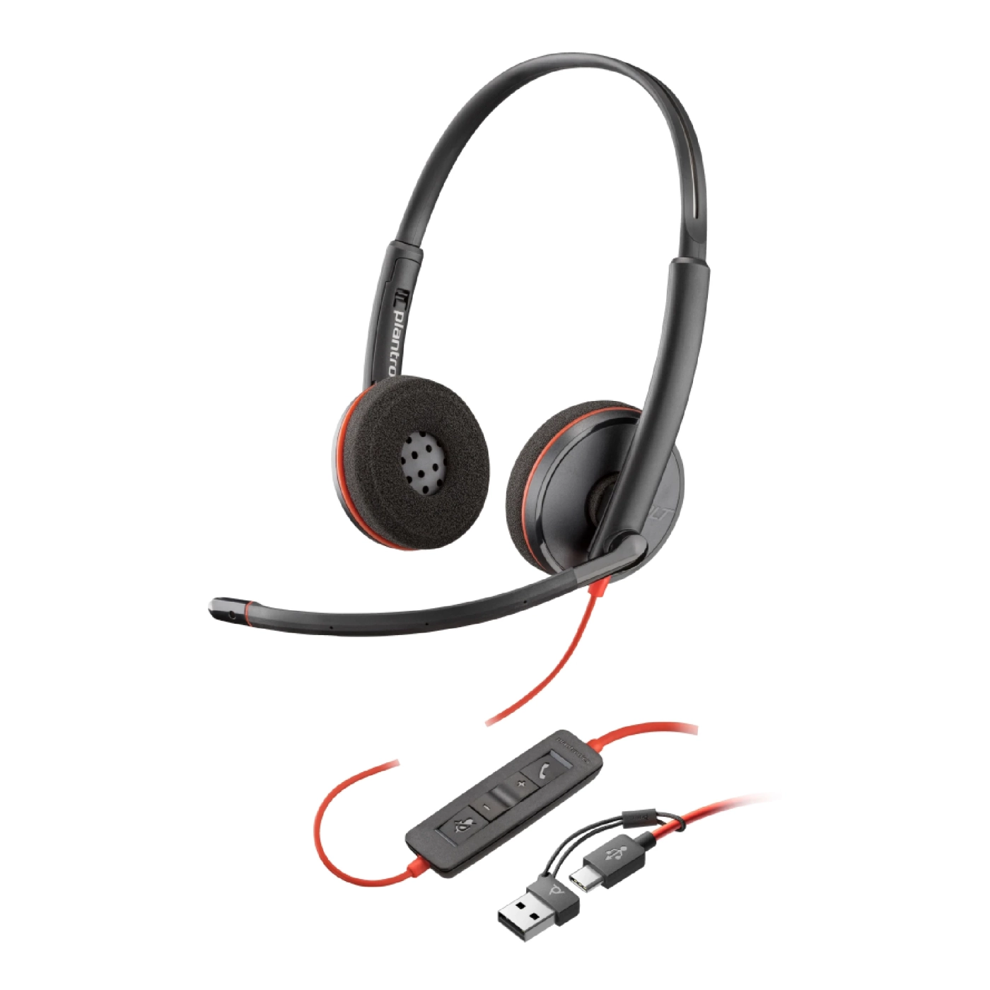 Купить Наушники Poly Blackwire 3220 USB-A/C (8X228AA) - фото 1