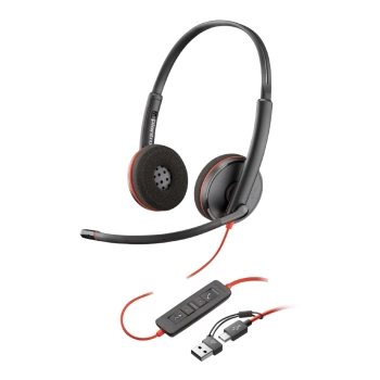Купити Навушники Poly Blackwire 3220 USB-A/C (8X228AA) - фото 1