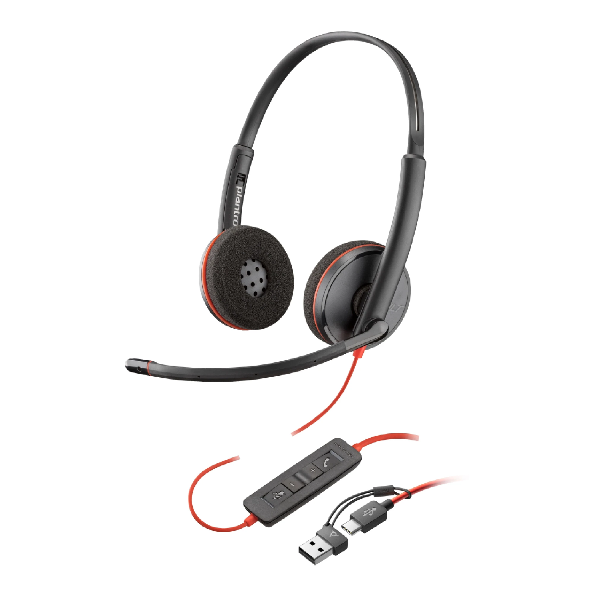 Купить Наушники Poly Blackwire 3220 USB-A/C (8X228AA) - фото 1