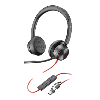 Купити Навушники Poly Blackwire 8225-M USB-A/C (8X225AA) - фото 1