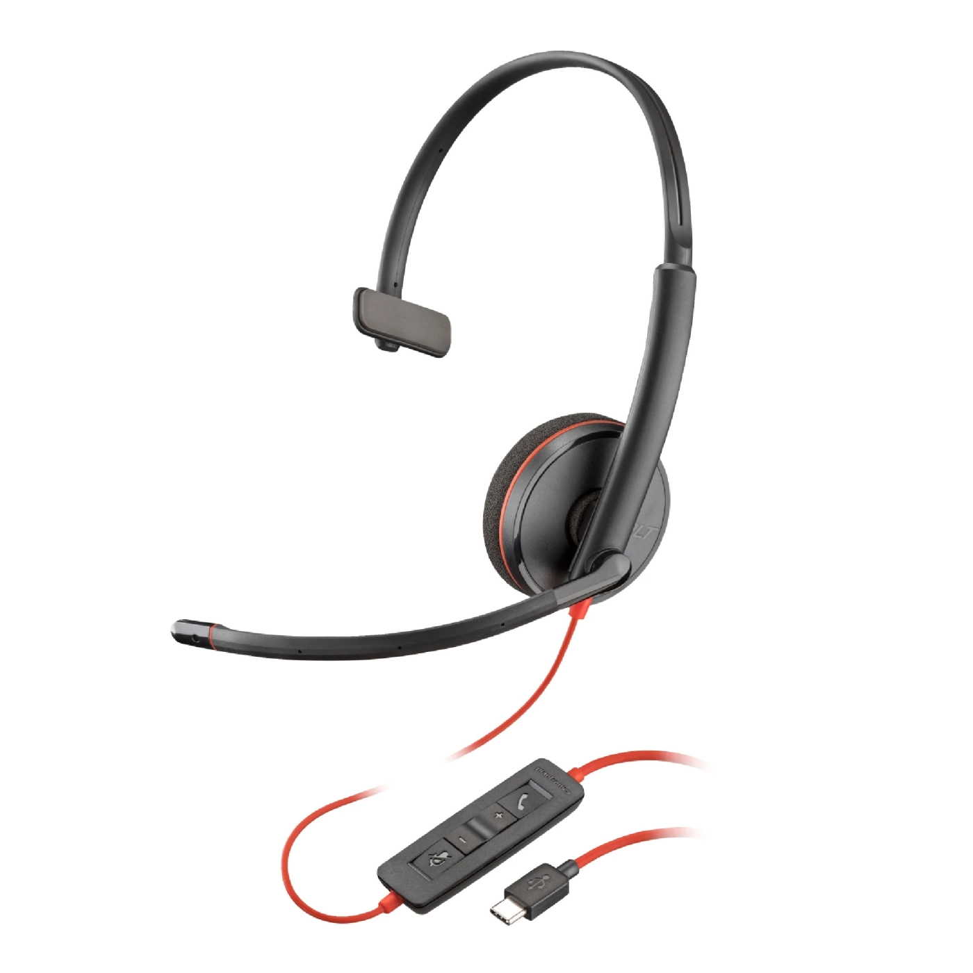 Купить Наушники Poly BlackWire C3210 USB-C HS Mono (8X214AA) - фото 1