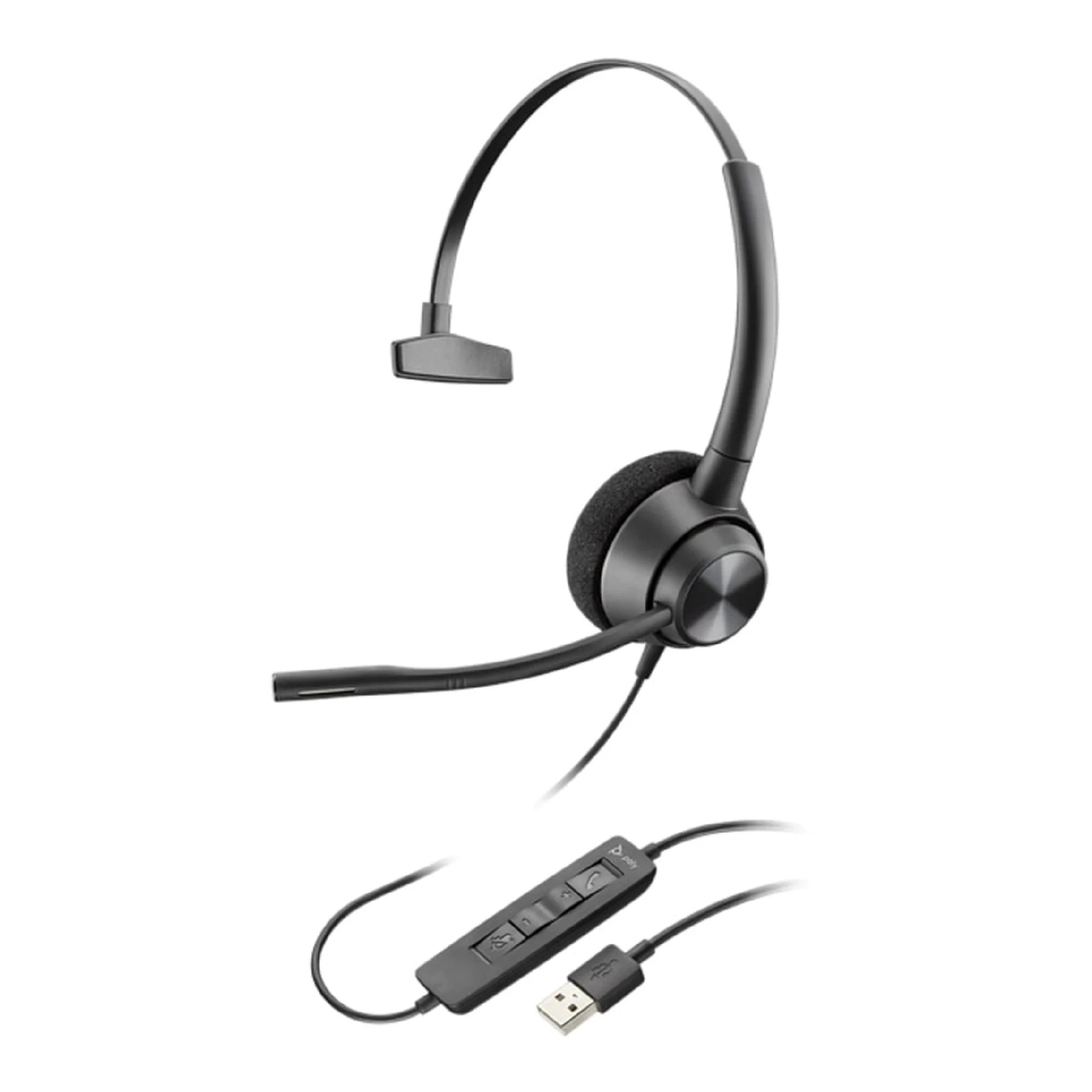 Купити Навушники Poly EncorePro 310 USB-A Black (767G1AA) - фото 1
