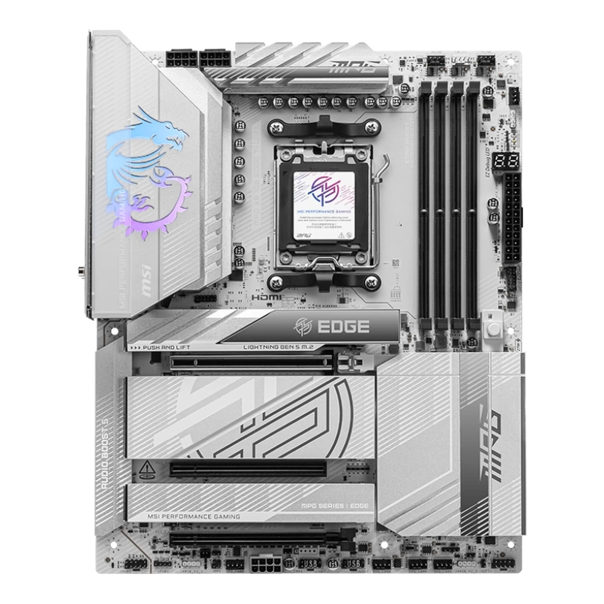 Купить Материнская плата MSI MPG X870E Edge TI WiFi - фото 2