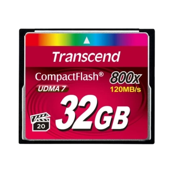 Купить Карта памяти Transcend CompactFlash 800 32 GB (TS32GCF800) - фото 1