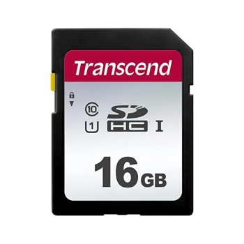 Купить Карта памяти Transcend SD 16GB C10 UHS-I R95/W10MB/s (TS16GSDC300S) - фото 1
