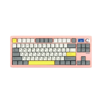 Купить Клавиатура EPOMAKER Shadow-S TKL Wisteria Linear Switch Hot-Swap RGB Pink (SHS-P-WL) - фото 1