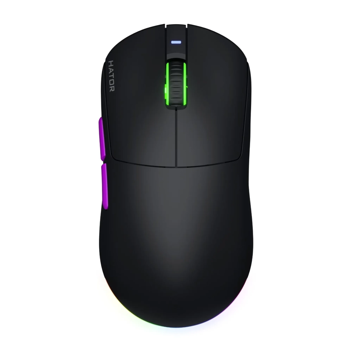 Купити Мишка Hator Quasar 3 Ultra 8K Wireless Black/Violet (HTM770) - фото 1