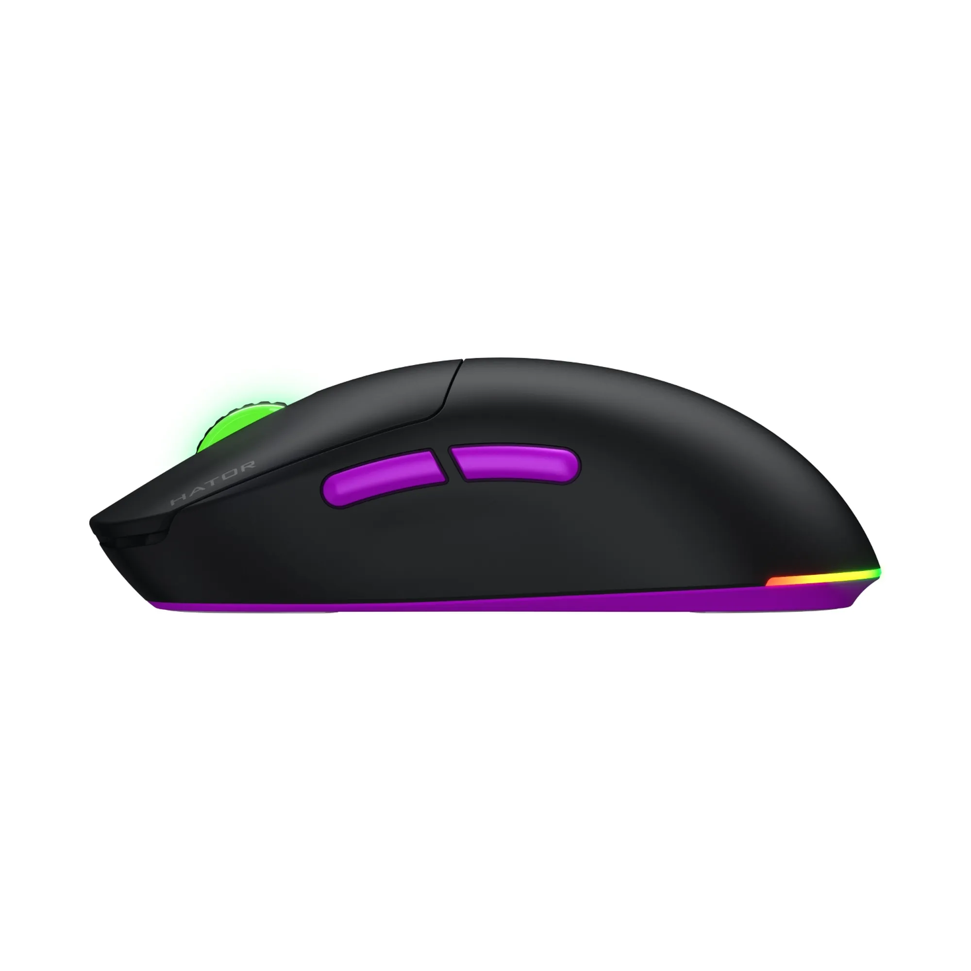 Купити Мишка Hator Quasar 3 Ultra 8K Wireless Black/Violet (HTM770) - фото 4