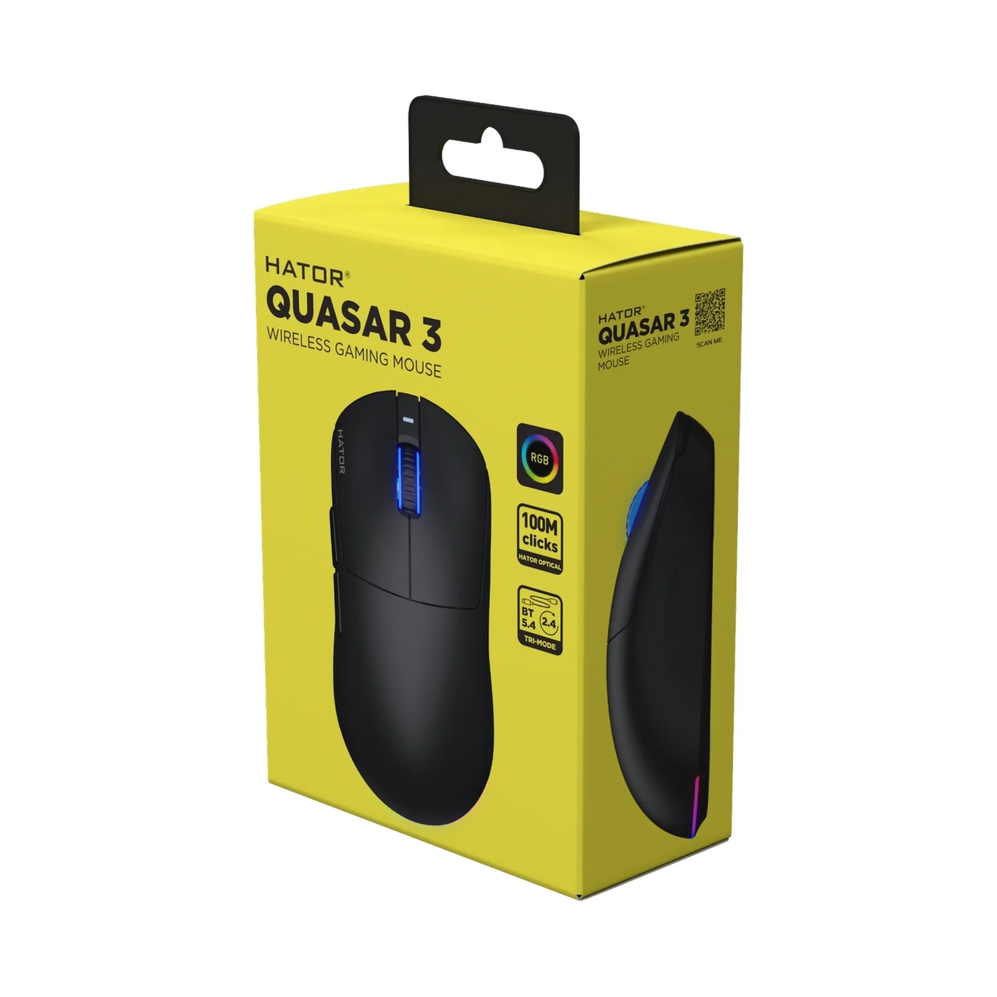Купити Мишка Hator Quasar 3 Wireless Black (HTM730) - фото 6