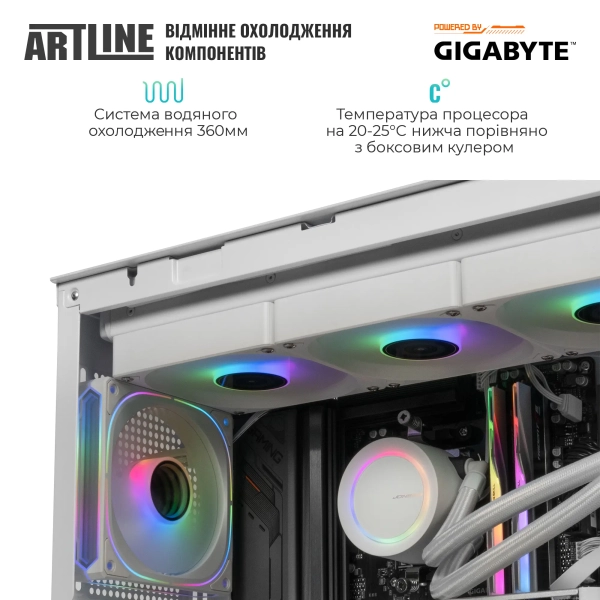 Купити Комп'ютер ARTLINE Gaming TANKWHITE Windows 11 Home (TANKWHITEv112Win) - фото 4
