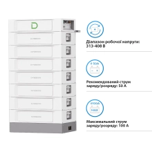 Купить Блок батарей Dyness STACK100-7 7xS51100 35.84kW 358.4V 100Ah LiFePO4 SBDU100 (STACK100-7-35.84kW) - фото 3