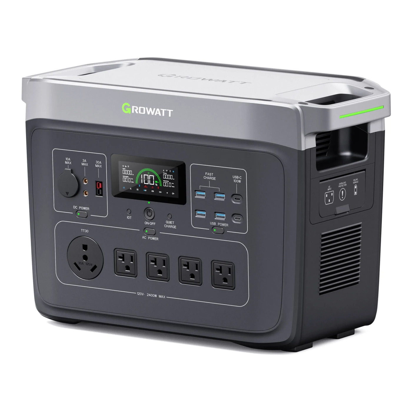 Купить Зарядная станция Growatt Infinity 2000 Pro 2200W 2048Wh (PPSL00.0002000) - фото 2