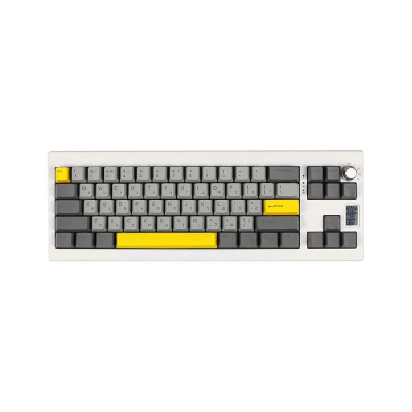 Купить Клавиатура EPOMAKER Shadow-X Mulan Switch Hot-Swap RGB White (SHX-W-M) - фото 1
