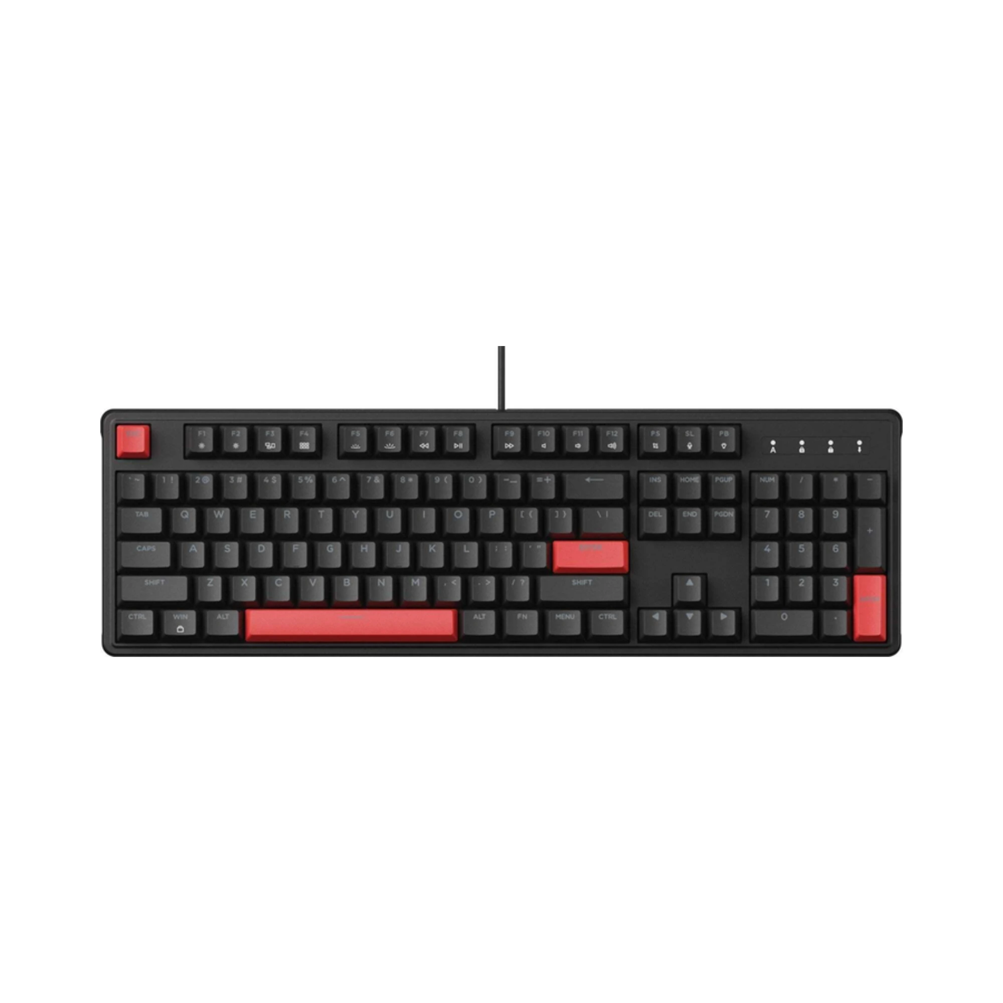 Купить Клавиатура Lemokey X3 Keychron Red Black (X3-H1-UA) - фото 1