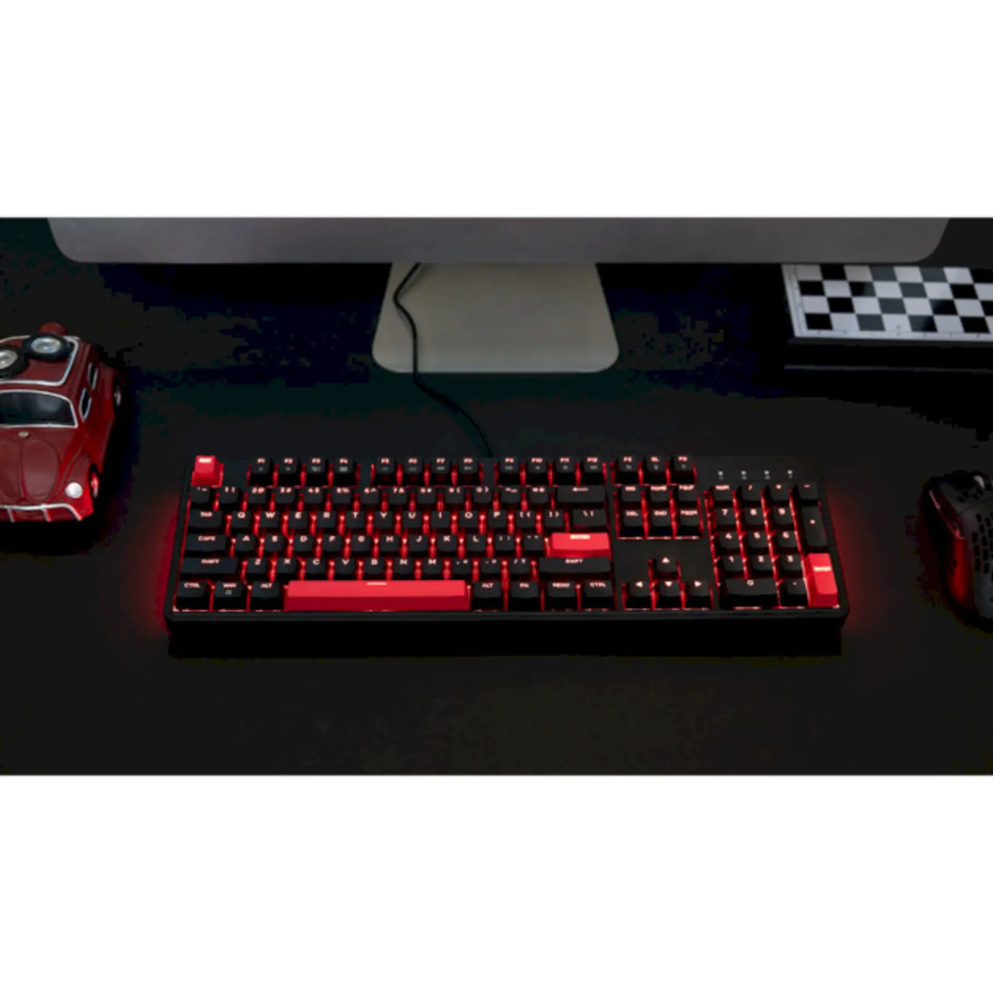 Купить Клавиатура Lemokey X3 Keychron Red Black (X3-H1-UA) - фото 6