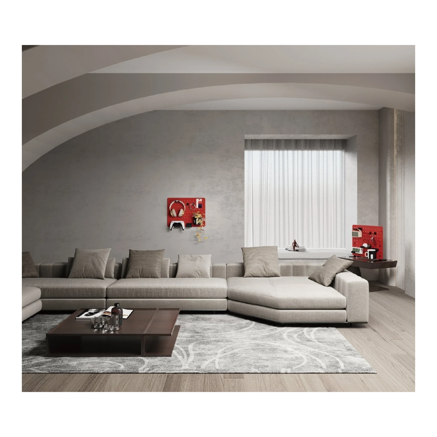 Купити Настінна дошка-органайзер Officepro WO600R Red - фото 5