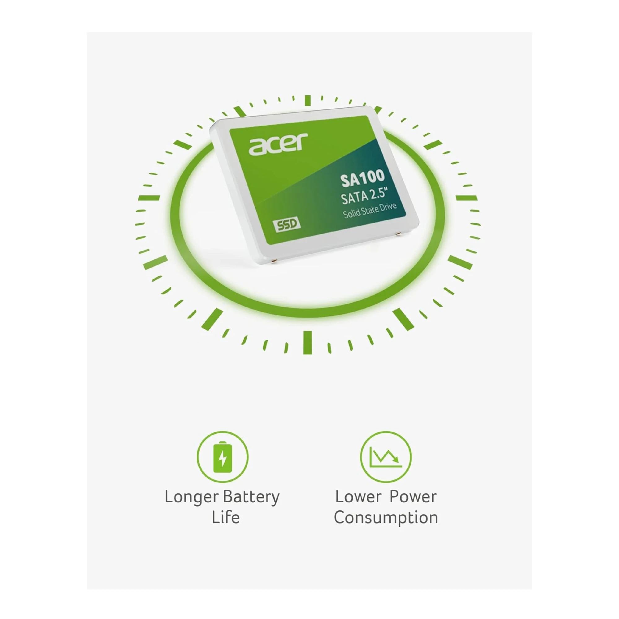 Купить SSD диск Acer SA100 960GB 2.5" (SA100-960GB) - фото 4