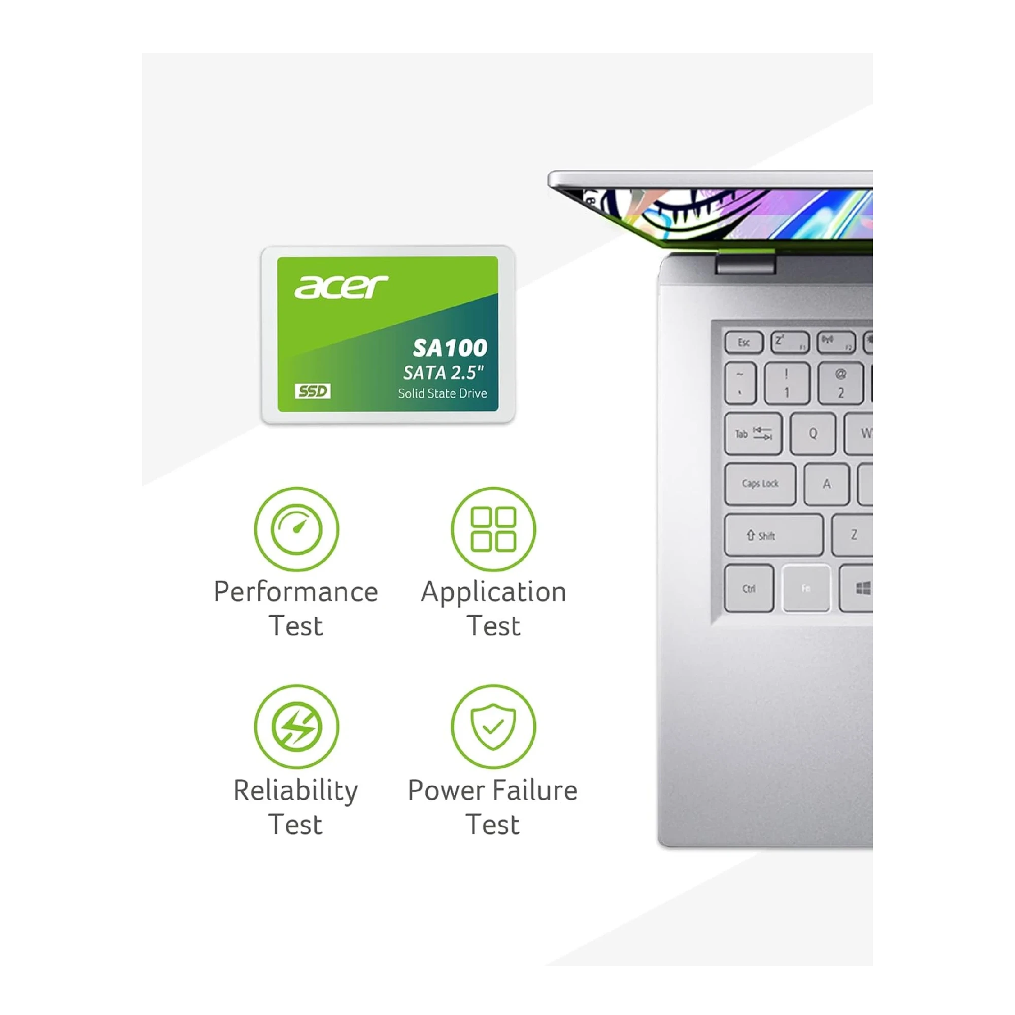 Купить SSD диск Acer SA100 960GB 2.5" (SA100-960GB) - фото 5
