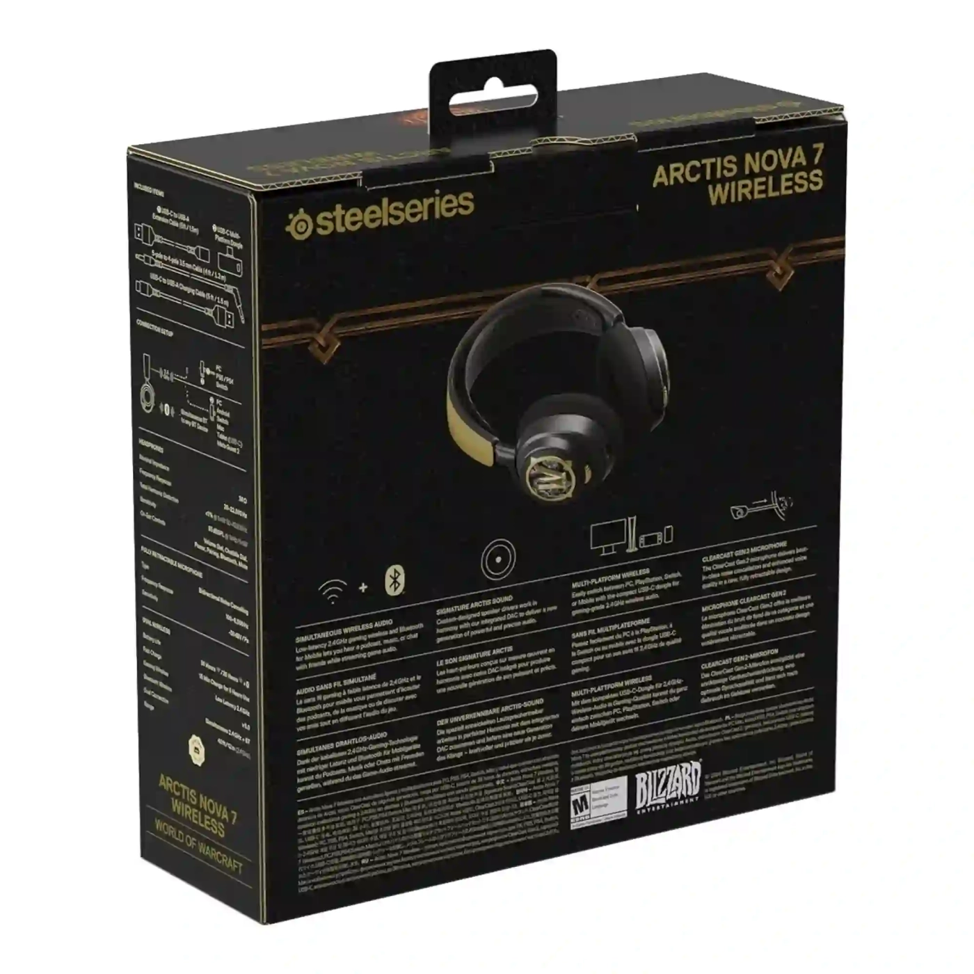 Купити Навушники SteelSeries Arctis Nova 7 World of Warcraft Edition (SS61558) - фото 6