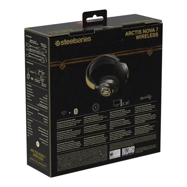 Купити Навушники SteelSeries Arctis Nova 7 World of Warcraft Edition (SS61558) - фото 6