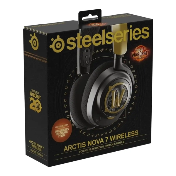 Купити Навушники SteelSeries Arctis Nova 7 World of Warcraft Edition (SS61558) - фото 7