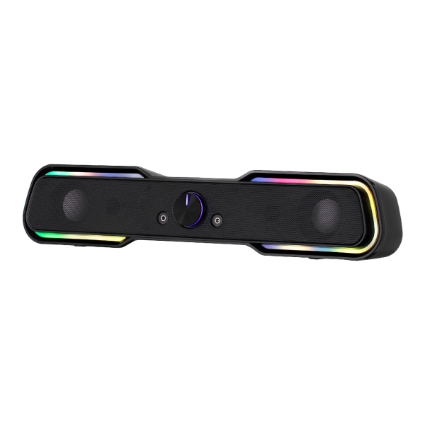 Купить Саундбар 2E PCS101 RGB 2.0 USB Black (2E-PCS101BK) - фото 2