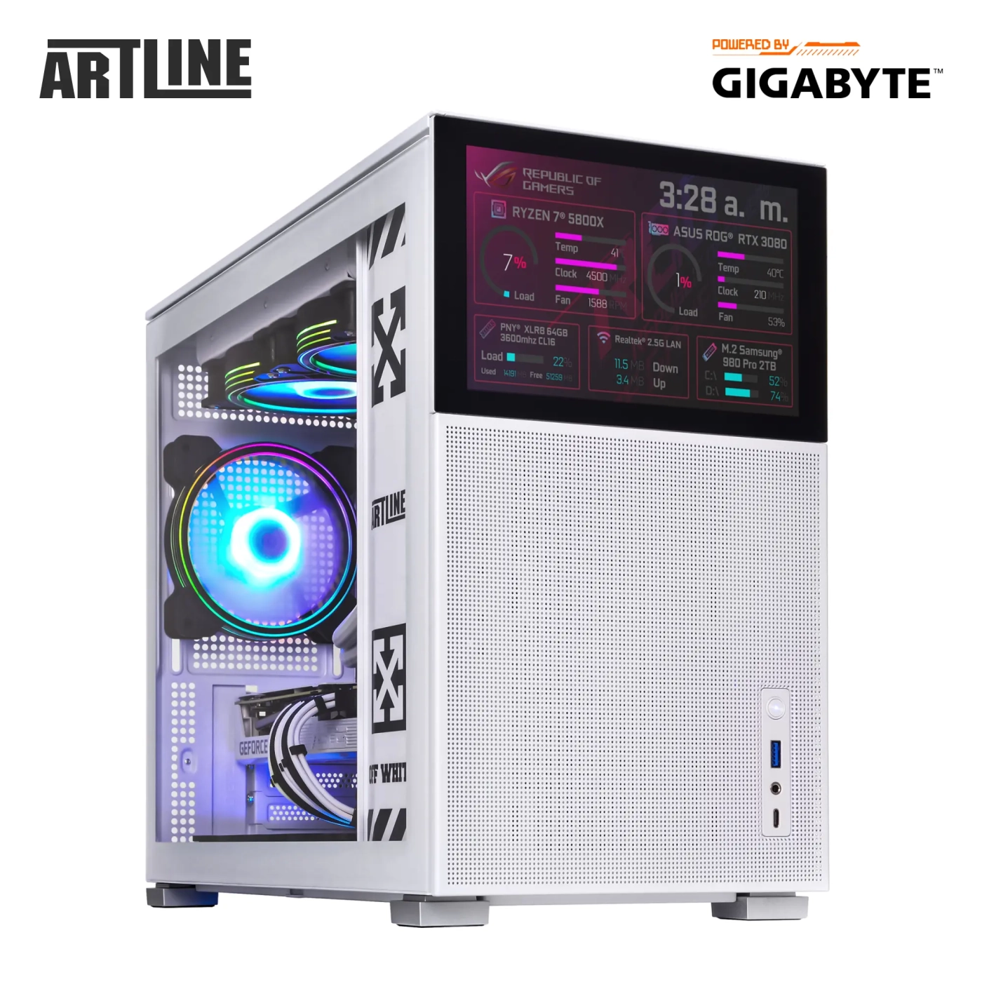 Купити Комп'ютер ARTLINE Gaming D31WHITE Windows 11 Home (D31WHITEv86Win) - фото 14