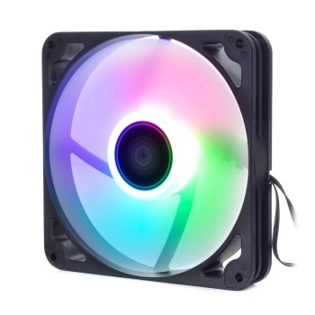 Купити Вентилятор QUBE FR-140S 140mm Black RGB - фото 1